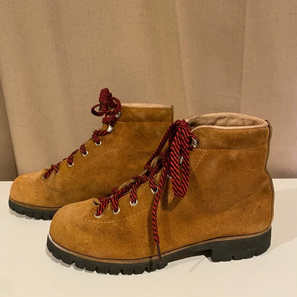 Vintage Vasque Women's‎ Mountaineering Boots - Made in Italy, Size 8-8.5
